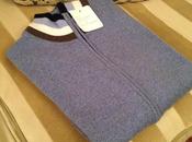 zipped cashmere sweater