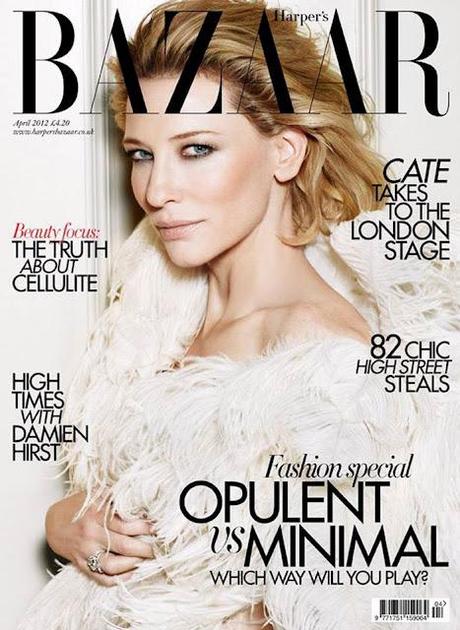 CATE BLANCHET / BAZAAR / APRIL2012 + ELEGANCE