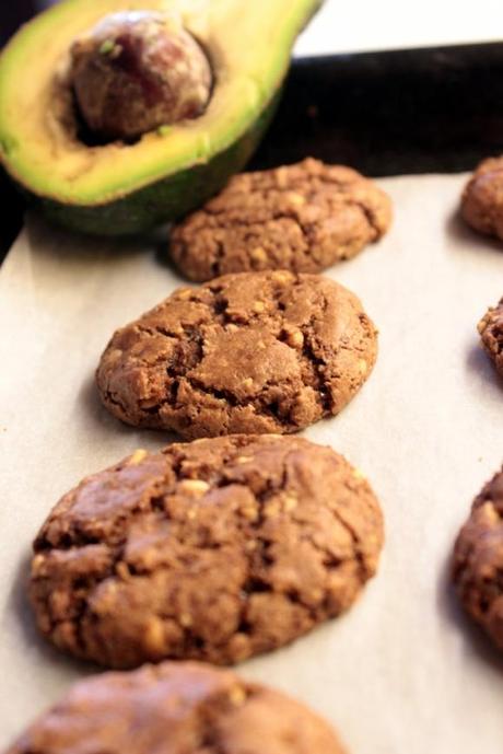 Biscotti alle arachidi salate e cacao. Per Dany.