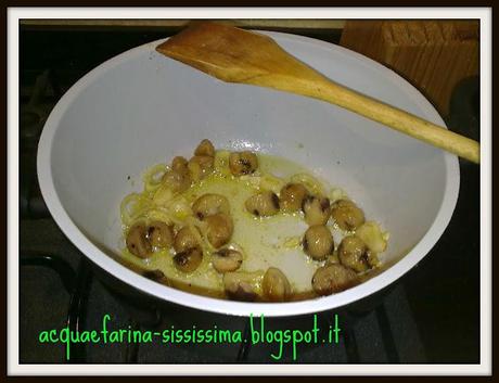 ...crema di castagne con capesante e...premi!...