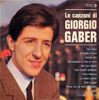 GIORGIO GABER - LE CANZONI DI GIORGIO GABER (1964)