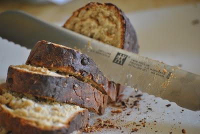 Crostone ai cereali con caprino e ravanello in foglia