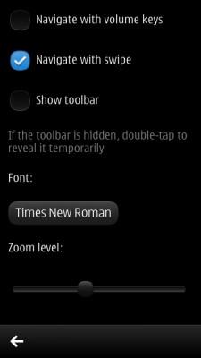 Ionic (e-book reader): nuovo lettore epub per Symbian Belle