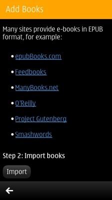 Ionic (e-book reader): nuovo lettore epub per Symbian Belle
