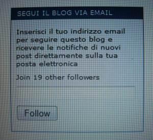 E io ti seguo! La comodità di essere follower via email…