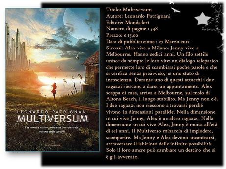 Recensione in anteprima : Multiversum, di Leonardo Patrignani