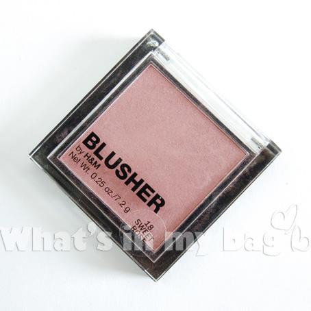 A close up on make up n°68: H&M;, Blusher n°18 sweet rose