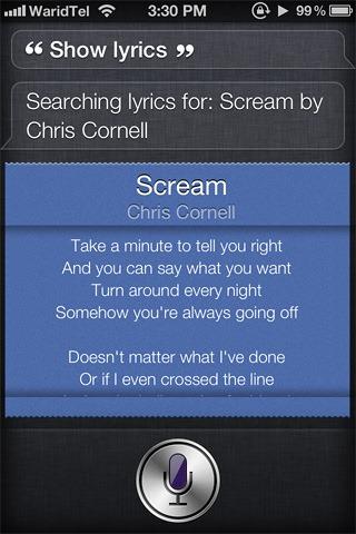 SiriLoveLyrics Siri Cydia Tweak iPhone 4S iOS Migliori tweak Cydia per Siri
