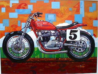 Motorcycle Art - Casey Lynch