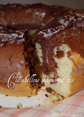 Ciambellone marmorizzato