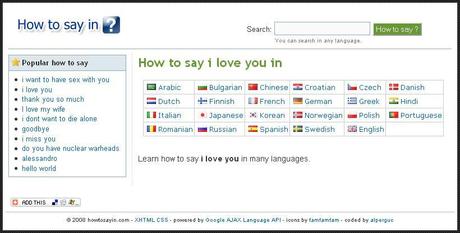 howtosayin Un ottimo traduttore online : Howtosayin