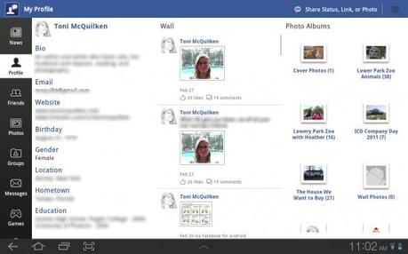 Friend Me Profile 550x343 Friend Me, applicazione Facebook per Tablet Android