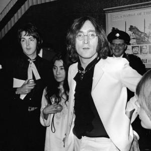 Paul McCartney, Yoko Ono e John Lennon 20 marzo 1969: Nozze di John Lennon e Yoko Ono