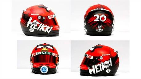 Il casco di Angry Birds di Kovalainen