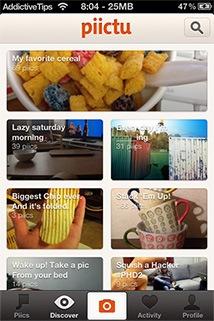 Piicty for iPhone Migliori Programmi per Scattare, Condividere e Modificare foto su iPhone