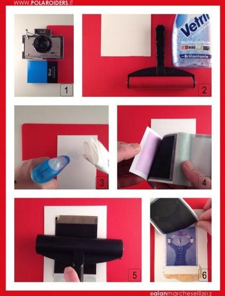 Polaroiders Tutorial #07 – Blue Transfer