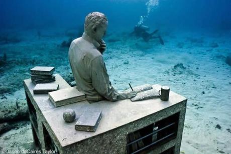 Le sculture sottomarine di Cancun