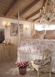 camera da letto shabby chic