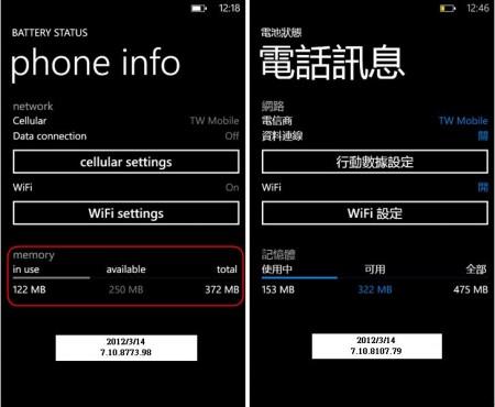 Windows Phone Tango Porta a 8 il Numero Di Finestre In Background