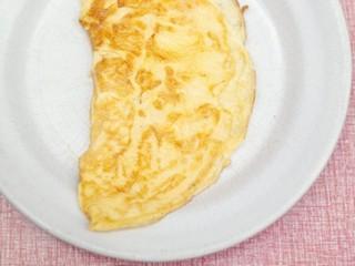 Omelette con porri e fontina