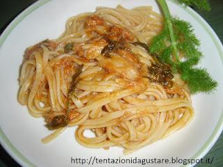 Linguine alla Ventresca di tonno