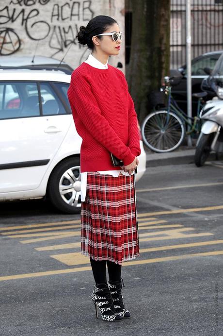 In the Street...Spirit of Scotland Tartan, Milan & Paris