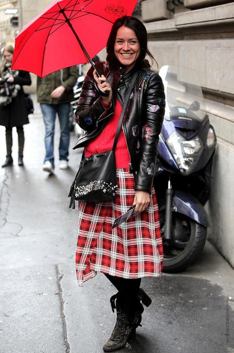 In the Street...Spirit of Scotland Tartan, Milan & Paris