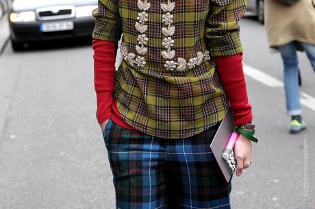 In the Street...Spirit of Scotland Tartan, Milan & Paris