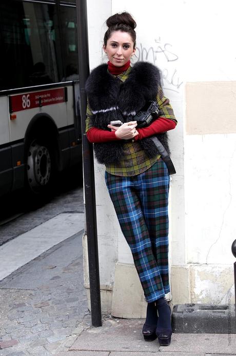 In the Street...Spirit of Scotland Tartan, Milan & Paris