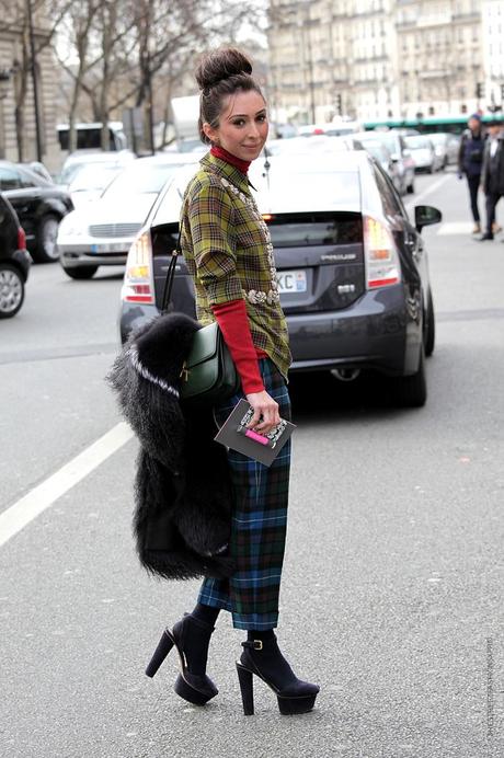 In the Street...Spirit of Scotland Tartan, Milan & Paris