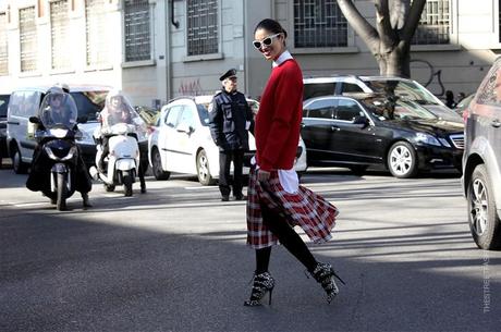 In the Street...Spirit of Scotland Tartan, Milan & Paris