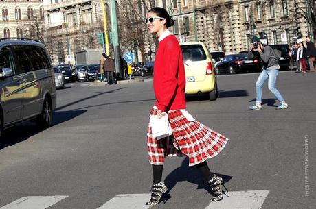 In the Street...Spirit of Scotland Tartan, Milan & Paris