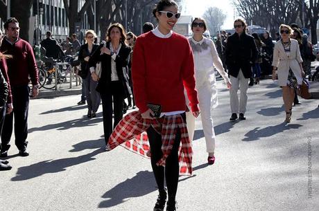 In the Street...Spirit of Scotland Tartan, Milan & Paris