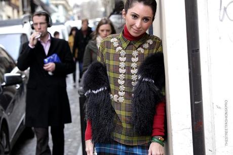 In the Street...Spirit of Scotland Tartan, Milan & Paris