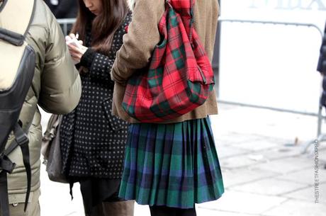 In the Street...Spirit of Scotland Tartan, Milan & Paris