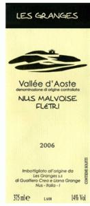 Nus Malvoisie Passito DOC