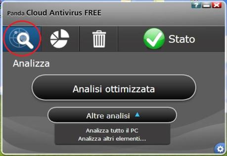 panda cloud antivirus 04 Panda Cloud, lantivirus leggero