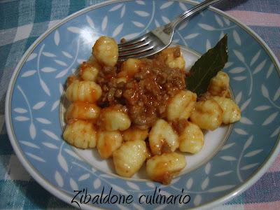 Gnocchi al sugo d'anatra