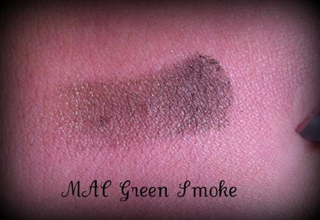 MAC : Green Smoke Eyeshadow Review