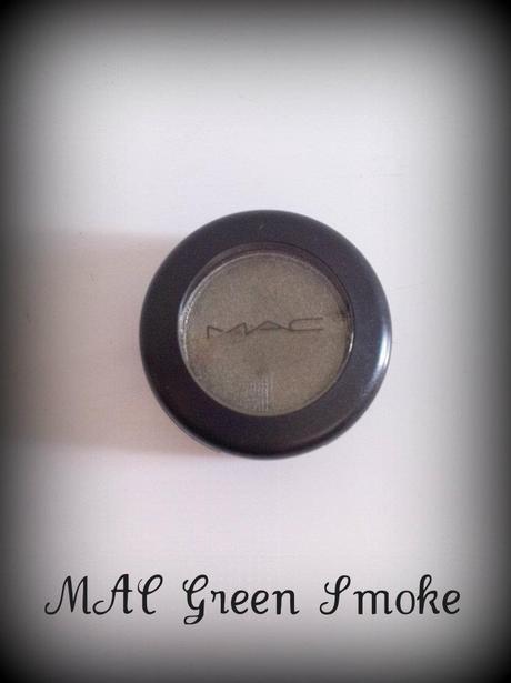 MAC : Green Smoke Eyeshadow Review