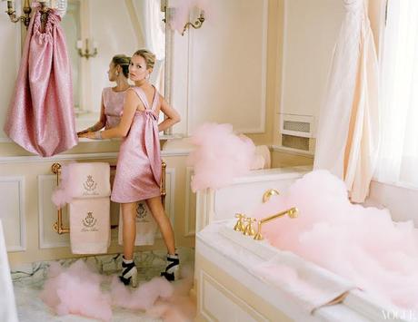 Kate Moss at the Ritz Paris for Vogue USA, Photographs by Tim Walker