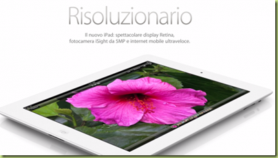 image thumb36 Organizzate notti bianche per il lancio del nuovo iPad in Italia!