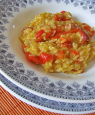 Risotto ai peperoni