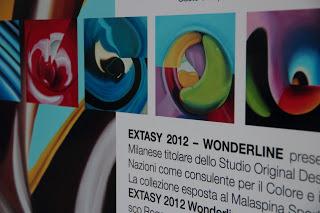 WONDERLINE - Exstasy 2012: il colore nelle opere di Francesco Roggero