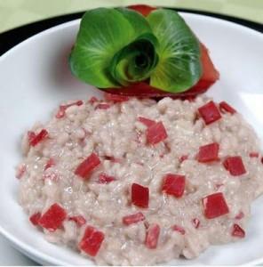 risotto-bresaola