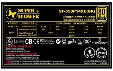 Super Flower Unveils GX550