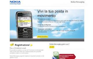 Eseguire la configurazione della posta di hotmail, nel proprio smartphone Symbian!