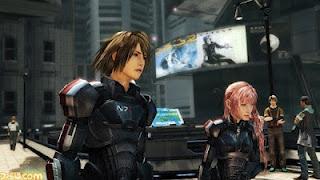 Final Fantasy XIII-2 : la prima immagine del DLC dedicato a Mass Effect