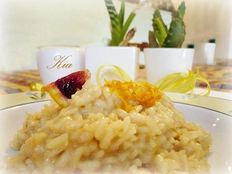 Risotto all'arancia