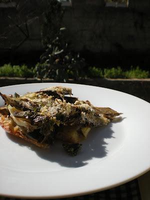 Direttamente dalla carta stampata....Sformato di carciofi e patate